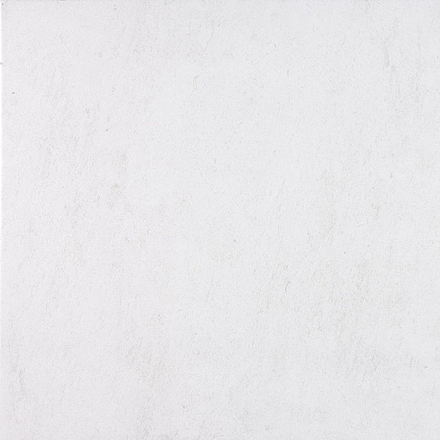 13 X 13 In Cinq White Matte Pressed Glazed Ceramic - BUILDMYPLACE