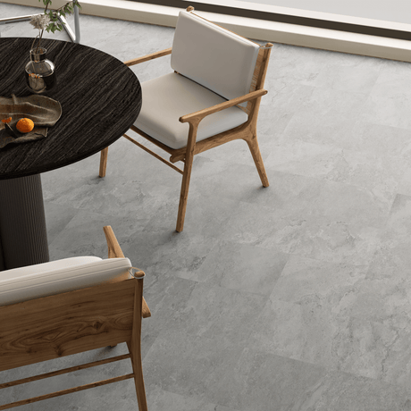 13 X 13 In Veneta Argento Matte Pressed Glazed Porcelain - BUILDMYPLACE