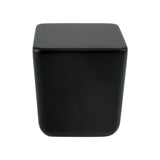Mini Black Large Square Knob