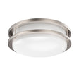 14" LED Flush Mount Ceiling Lights - 25W - Double Ring Design - 1750 Lm - Dimmable Flush Mount - BUILDMYPLACE