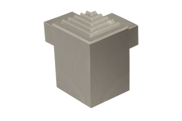 SQUARESTEP LED External corner - 7/16 - nickel anodized - aluminum