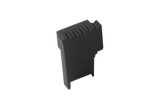 SQUARESTEP LED Endcap right - 7/16 - matte black anodized - aluminum