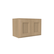 15 Inch High Double Door Wall Cabinet - Luxor Harvest - RTA, 24W x 15H x 12D - BUILDMYPLACE