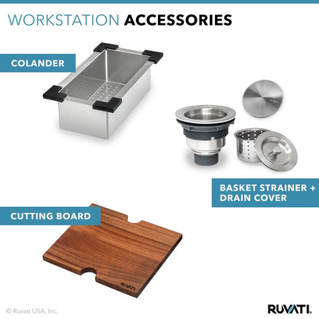 15 x 15 inch Workstation Drop - in Topmount Bar Prep RV Sink 16 Gauge Stainless Steel - BUILDMYPLACE