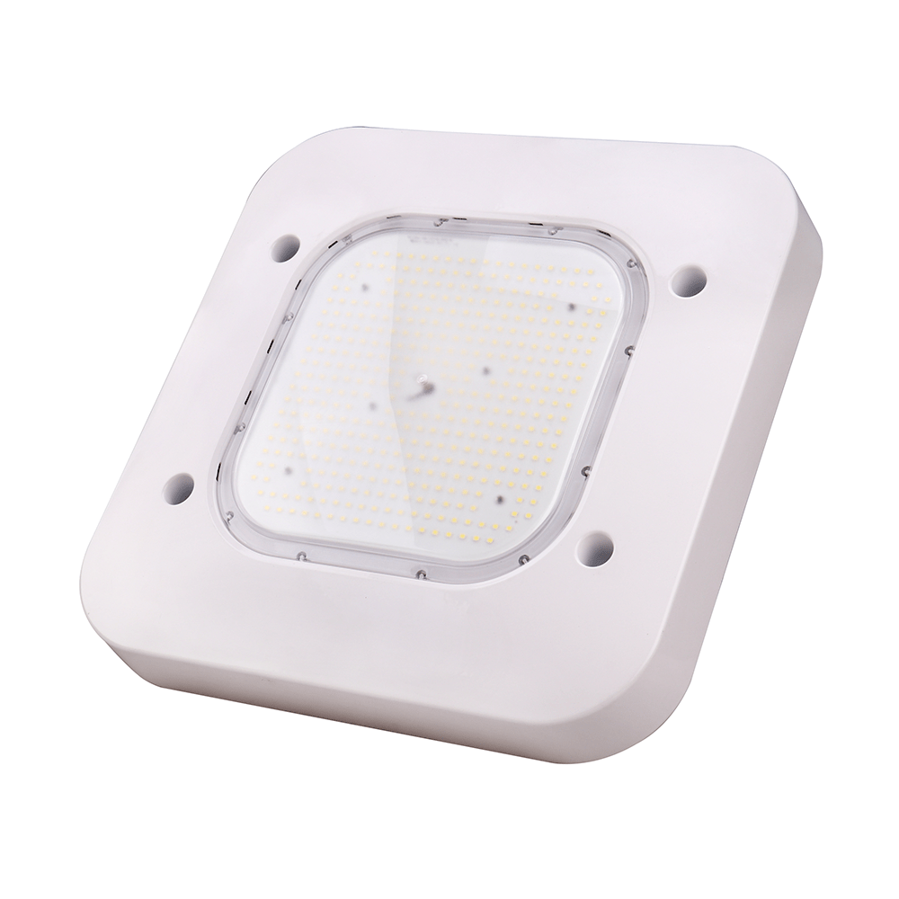 150W LED Canopy Light: 15600LM, 5700K, UL Listed for Damp/Wet Locations - Perfect for Gas Stations, High Bay Carports, Indoor Parking, Underpasses, Loading Docks - BUILDMYPLACE