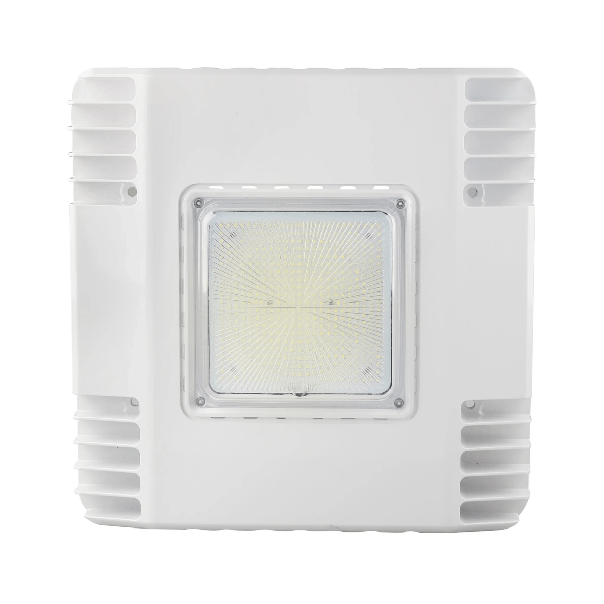 150W LED Canopy Light: 5700K, 19000LM, AC100 - 277V, DLC Premium - Recessed Surface Mount for High Bay Carports, Gas Stations, Indoor Parking, Underpasses, Loading Dock - BUILDMYPLACE