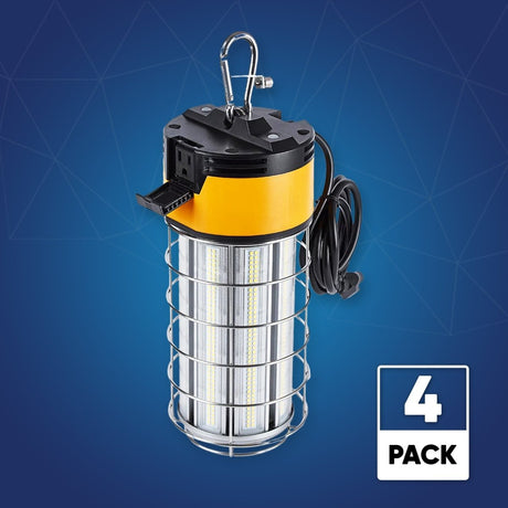 150W Work Light Fixture With Cage - 5000K , 18000 Lumens , IP64 Rated - BUILDMYPLACE