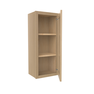 Single door Wall Cabinet | 15W x 36H x 12d - Luxor Harvest