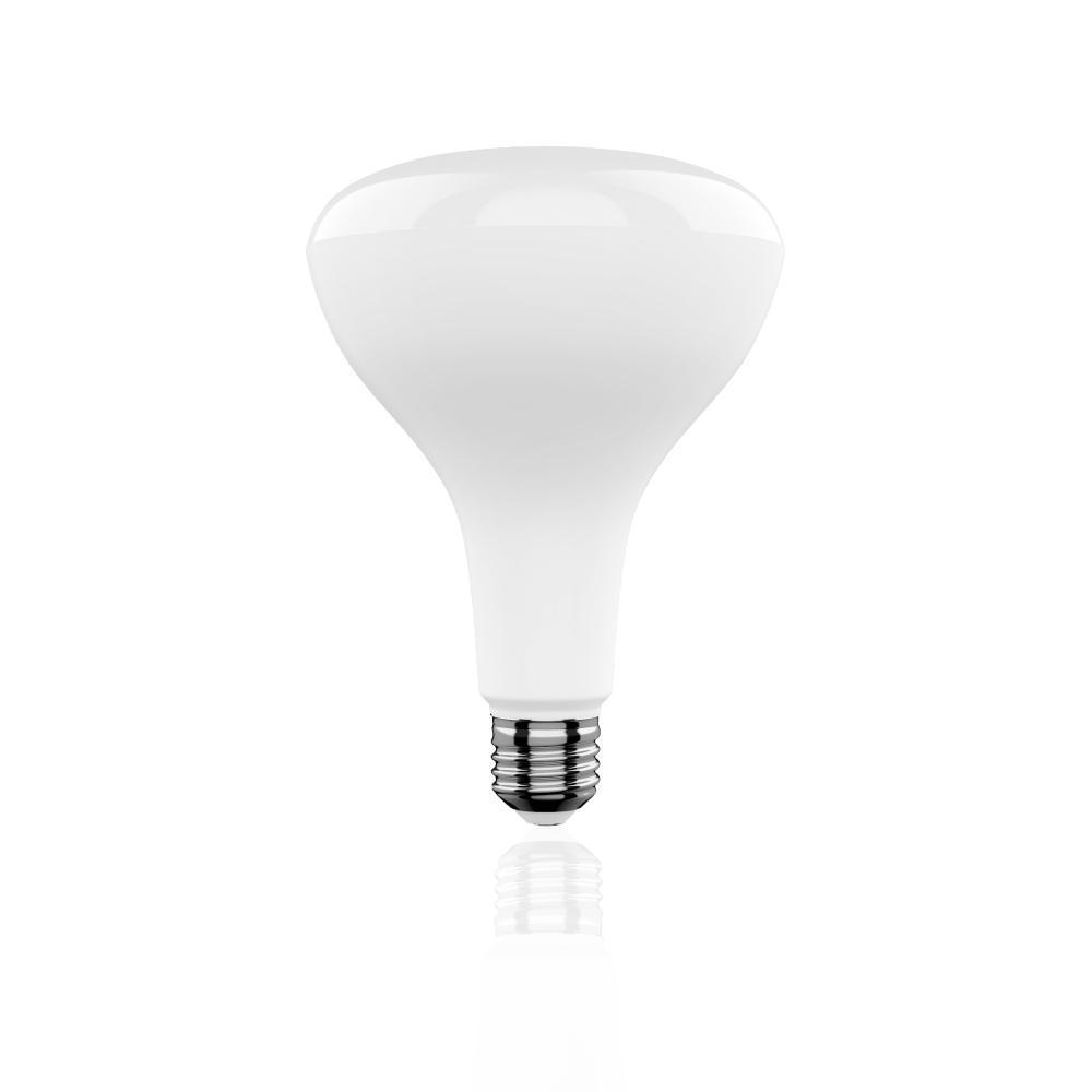 15.5W LED Light Bulbs - BR40 - 3000K Dimmable - 1100 Lm - E26 Base - Warm White - BUILDMYPLACE