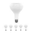 15.5W LED Light Bulbs - BR40 - 3000K Dimmable - 1100 Lm - E26 Base - Warm White - BUILDMYPLACE