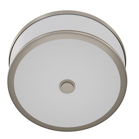 16 in. LED Flush Mount Ceiling Lights, 26W, 1142 Lumens, 5000K, 120 V, 90+ CRI, Dimmable, Brush Nickel Finish - LEDMyPlace