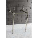 16" x 15" Edwardian Brass Console Sink Legs - BUILDMYPLACE