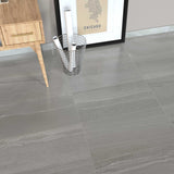 16 x 32 in Davenport Matte Pressed Glazed Porcelain Grey Floor/Field Tile - BUILDMYPLACE