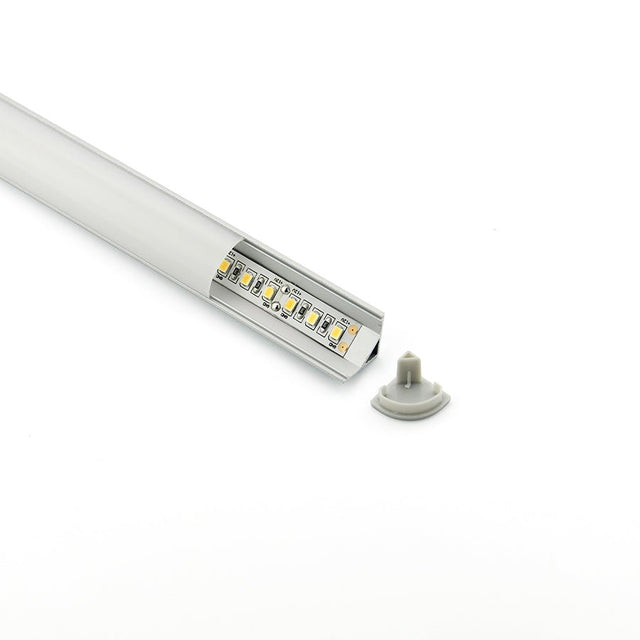 1616 Aluminum LED Strip Channel - Surface Mount LED Extrusion - BUILDMYPLACE