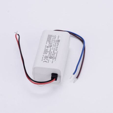 16W Meanwell Driver 16W / 100 - 240V AC / 12V /0 - 13A - BUILDMYPLACE