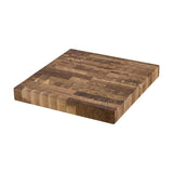 17 x 16 x 2 inch thick End - Grain Acacia Butcher Block Solid Wood Large Cutting Board - BUILDMYPLACE