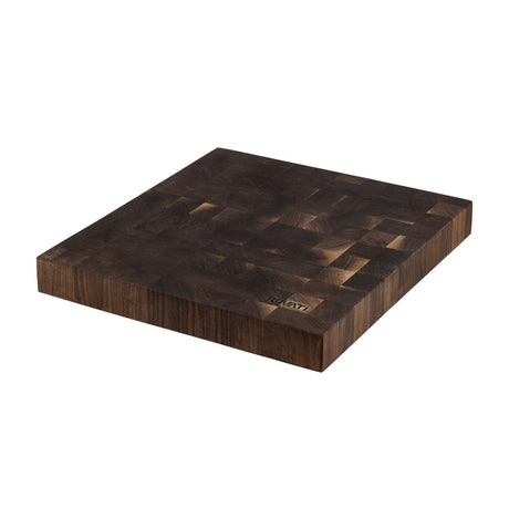 17 x 16 x 2 inch thick End - Grain Acacia Butcher Block Solid Wood Large Cutting Board - BUILDMYPLACE