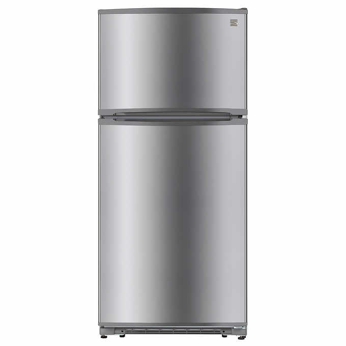 18 cu. ft. Top Freezer Refrigerator With Glass Shelves and Garage Ready - BUILDMYPLACE