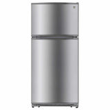 18 cu. ft. Top Freezer Refrigerator With Glass Shelves and Garage Ready - BUILDMYPLACE