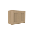 18 Inch High Double Door Wall Cabinet - Luxor Harvest - RTA, 24W x 18H x 12D - BUILDMYPLACE