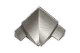 T-COVE Internal Corner 2 Connections Trim Aluminum Nickel Anodized Tile Edge Trim for 2pc. | TCAE 160-T-XI/2