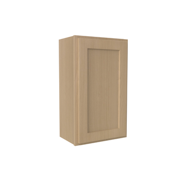 Single door Wall Cabinet | 18W x 30H x 12d - Luxor Harvest