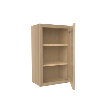 Single door Wall Cabinet | 18W x 30H x 12d - Luxor Harvest