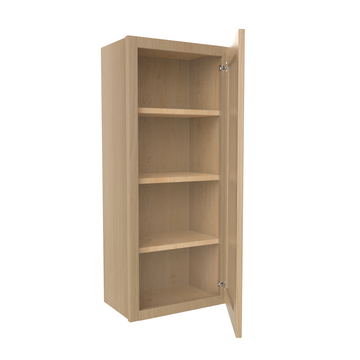 Single door Wall Cabinet | 18W x 42H x 12d - Luxor Harvest