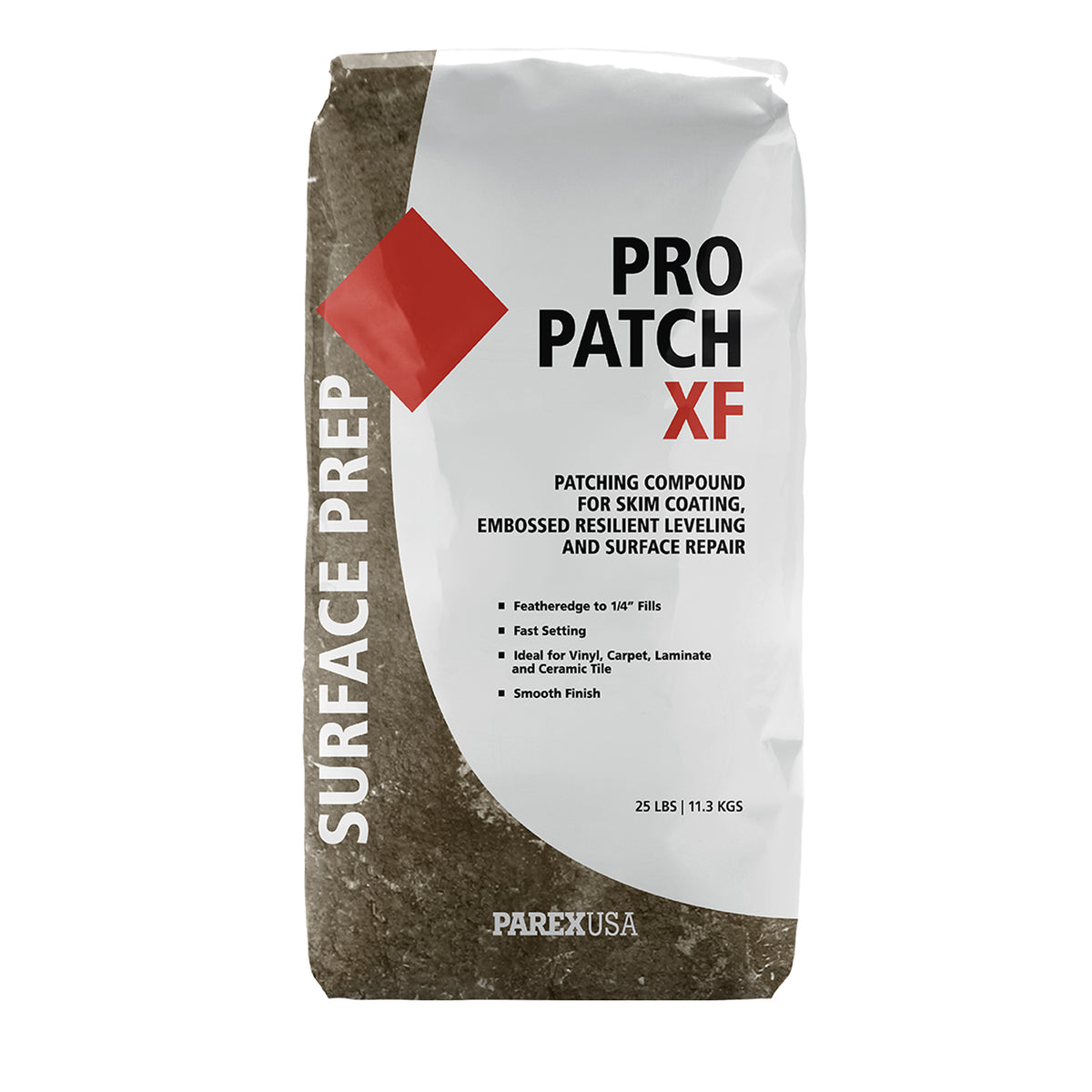Merkrete Cement Patch, Pro Patch, Embossed floor leveler