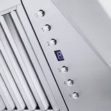 ZLINE 36" Professional Convertible Vent Wall Mount Range Hood in Stainless Steel (587-36)