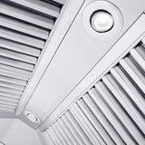 ZLINE 36" Professional Convertible Vent Wall Mount Range Hood in Stainless Steel (587-36)