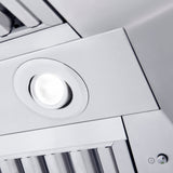 ZLINE 36" Professional Convertible Vent Wall Mount Range Hood in Stainless Steel (587-36)