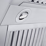 ZLINE 36" Professional Convertible Vent Wall Mount Range Hood in Stainless Steel (587-36)