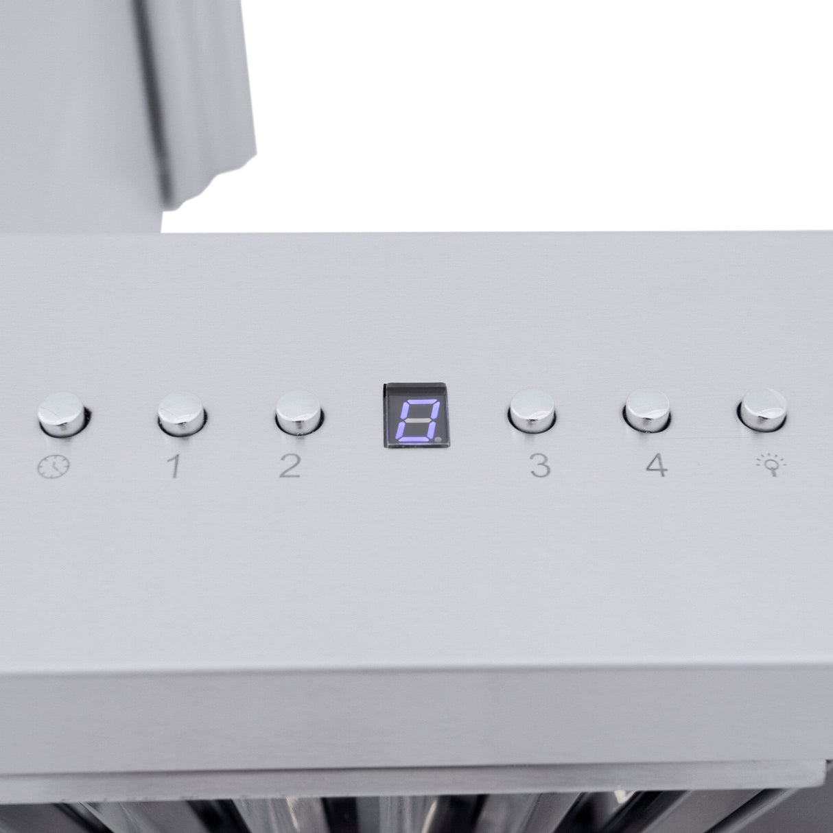 ZLINE 48" Professional Ducted Wall Mount Range Hood in Stainless Steel with Crown Molding (667CRN-48)