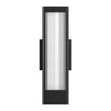 black-aluminum-led-outdoor-wall-cylinder-light