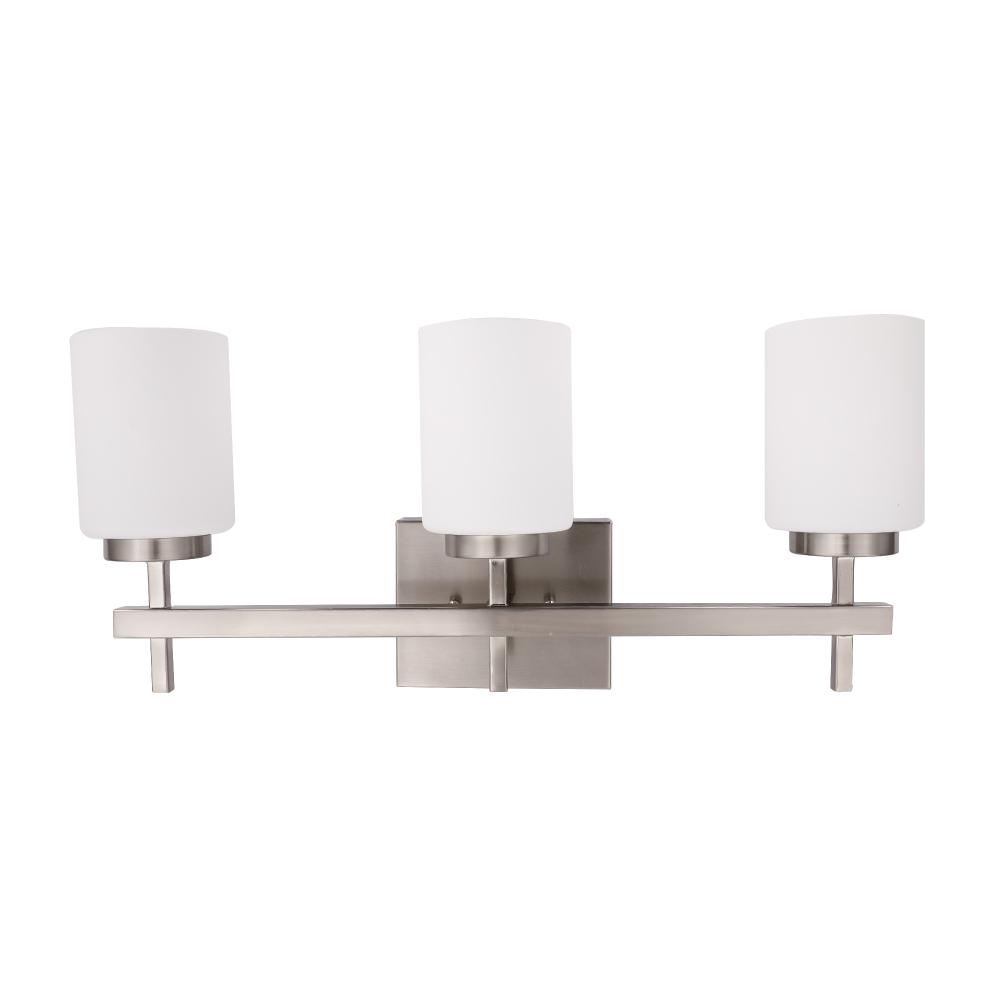 Brushed Nickel Bathroom Light Fixtures