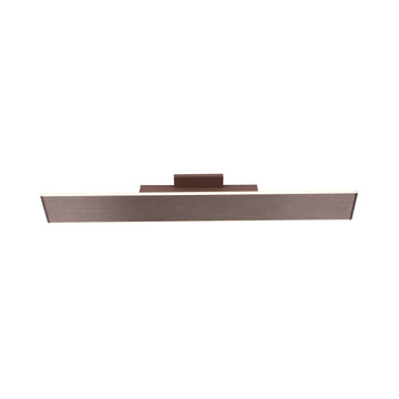 LED Wall Sconce Fixture, Dimmable, 3000K (Warm White), Brushed Brown (W1391-L)