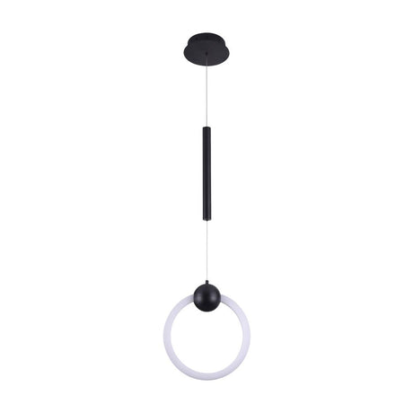 ring-1-light-led-unique-design-chandelier-9w-3000k-520lm-matte-black