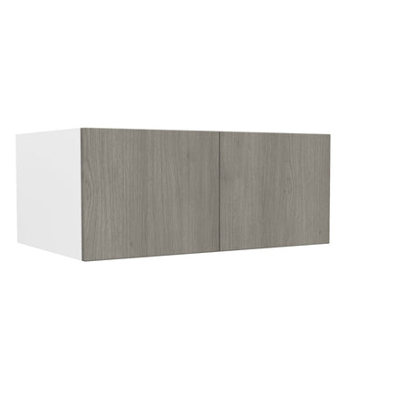 2 Door Wall Cabinet| Matrix Silver | 36W x 18H x 12D - BUILDMYPLACE