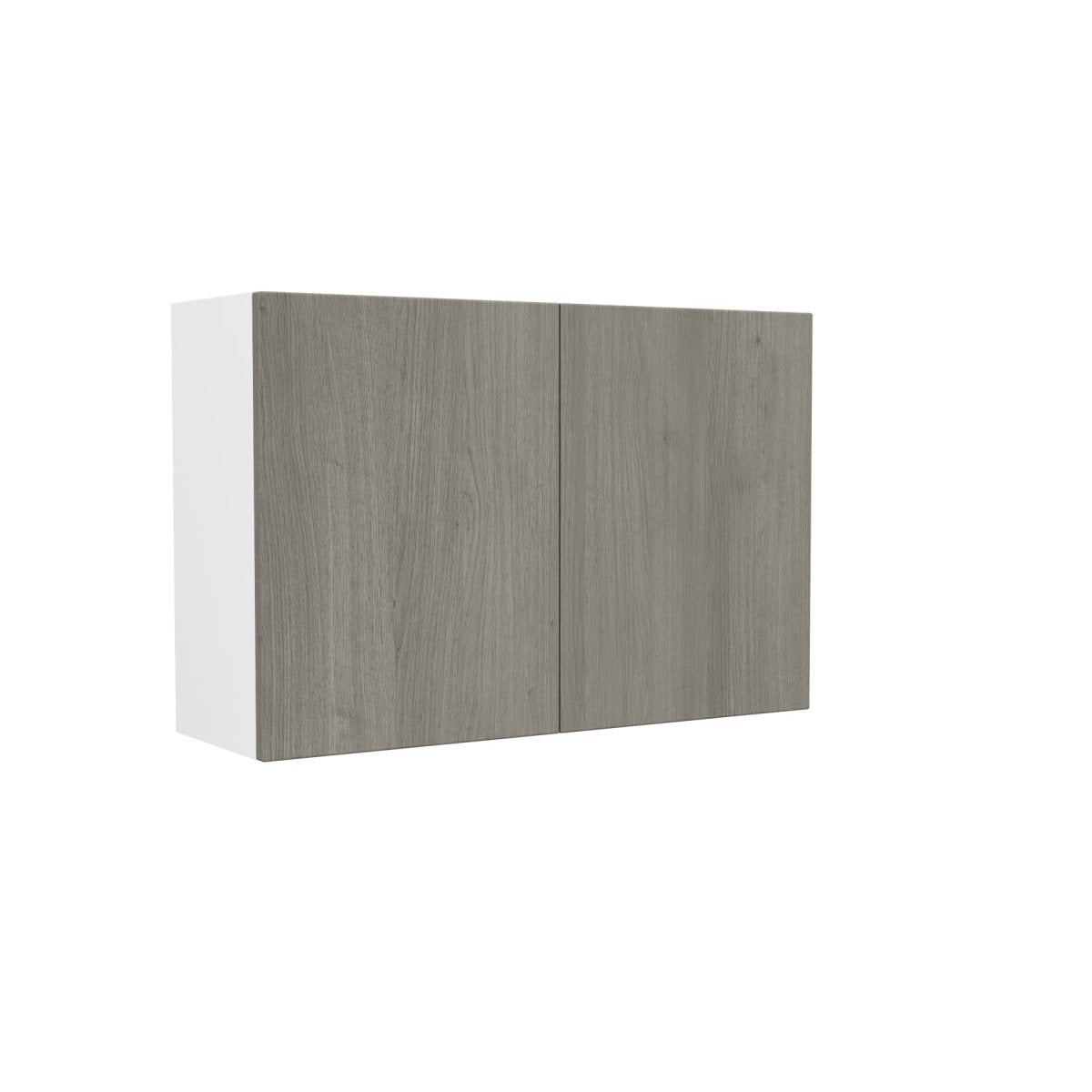 2 Door Wall Cabinet| Matrix Silver | 36W x 24H x 12D - BUILDMYPLACE