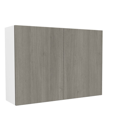 2 Door Wall Cabinet| Matrix Silver | 42W x 30H x 12D - BUILDMYPLACE