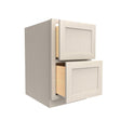 2 Drawer Base Kitchen Cabinet | Elegant Stone | 33W x 34.5H x 24D - BUILDMYPLACE