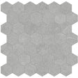 2 In Hexagon Nord Lithium Matte Color Body Porcelain Mosaic - BUILDMYPLACE