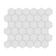 2 In Hexagon Soho Gallery Grey Matte Glazed Porcelain Mosaic - BUILDMYPLACE