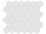 2 In Hexagon Soho Vintage Grey Matte Glazed Porcelain Mosaic - BUILDMYPLACE