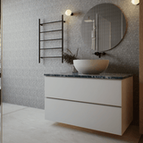 2 in. Plata Perla Grigia Hexagon Matte Glazed Porcelain Mosaic - BUILDMYPLACE