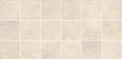 2 In. X 2 In. Mosaic Clay Ivory Satin Matte Porcelain - Square Wall & Floor Tile (4.84 Sqft/Case) - BUILDMYPLACE