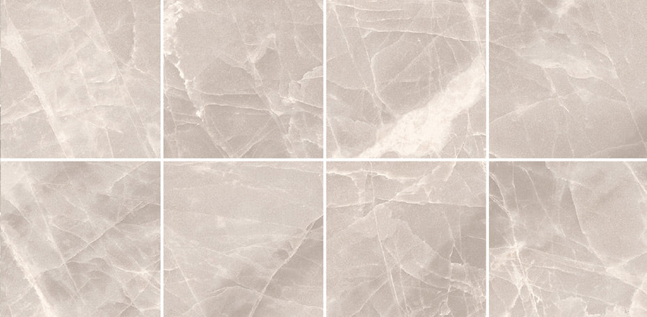 2 In. X 2 In. Mosaic Nambia Taupe Satin Matte Porcelain - Square Wall & Floor Tile (4.84 Sqft/Case) - BUILDMYPLACE