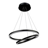 2 - Ring, Circular LED Chandelier, 60W, 3000K, 2800LM, Dimmable, 3 Years Warranty - BUILDMYPLACE