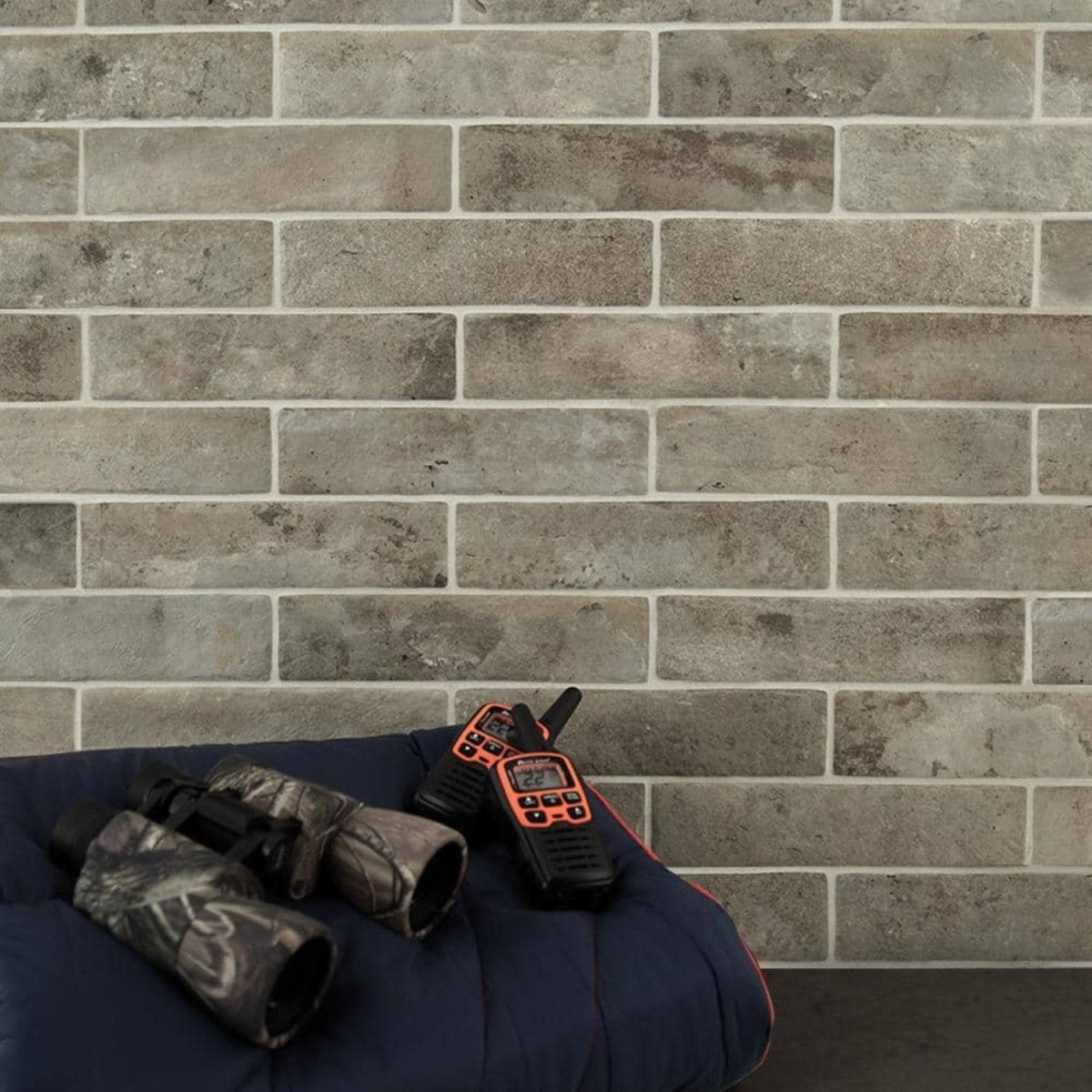 2" X 10" Brickstone Capella Taupe Glazed Matte Porcelain Tile (5.15SQ FT/CTN) - BUILDMYPLACE